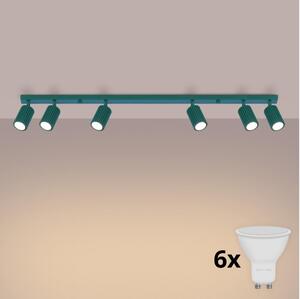 Brilagi - Spot LED CRESTO 6xGU10/10W/230V turcoaz