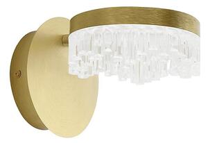 Aplica de perete LED/4W/230V aurie