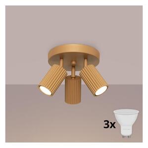 Brilagi - Spot LED CRESTO 3xGU10/10W/230V auriu