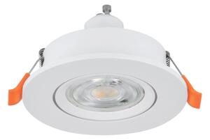 Eglo 902254 - Spot LED încastrat BARRANCO 1xGU10/4,5W/230V alb