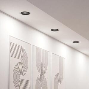 Eglo 902265 - Set 3x spoturi LED încastrate BARRANCO LED/4,8W/230V negru