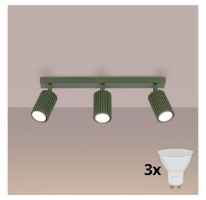 Brilagi - Spot LED CRESTO 3xGU10/10W/230V verde
