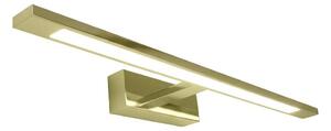 Aplica LED pentru oglindă de baie KLIMT, 12W, 230V, 3000/4000/6000K, 60 cm, IP44, auriu
