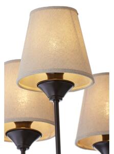 Jupiter 2165 - Candelabru pe tijă TILIA 6xE14/11W/230V maro/bej