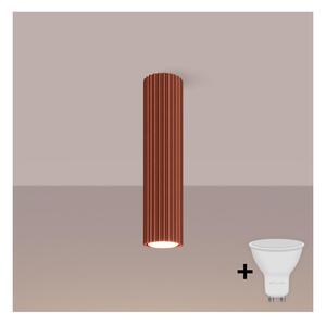 Brilagi - Spot LED CRESTO 1xGU10/10W/230V 30 cm roșu