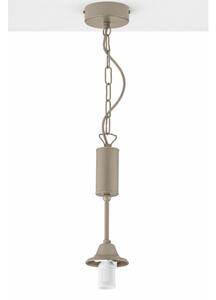 Jupiter 2197 - Candelabru pe lanț NOLA 1xE27/15W/230V bej