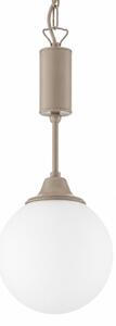 Jupiter 2197 - Candelabru pe lanț NOLA 1xE27/15W/230V bej