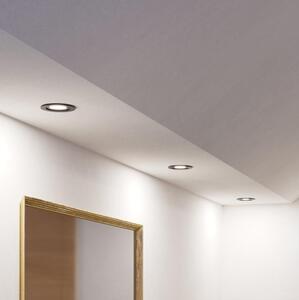 Eglo 902251 - Set 3x spoturi LED BARRANCO pentru baie, 1xGU10/4,5W/230V, IP44, negru