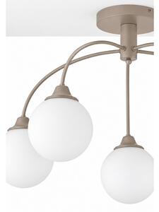 Jupiter 2195 - Lustru aplicat NOLA 5xE27/15W/230V bej