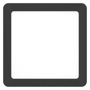 Eglo 901328 - Plafonieră LED FUEVA pentru baie, 7W, 230V, 15x15 cm, IP44, neagră