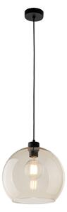 BRILAGI - Candelabru pe cablu QUADRA 1xE27/60W/230V negru/maro fumuriu