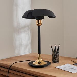 AYTM Lampa de masă Cycnus, negru, fier, înălțime 48 cm, E27, Negru, Camera de zi / sufragerie, Metal, Design