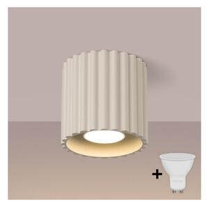Spot LED SFERA 1xGU10/10W/230V, diam. 10 cm, crem - Brilagi