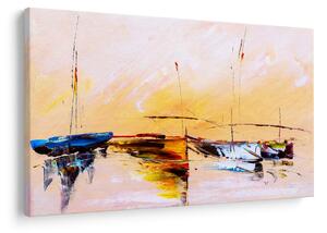 Tablou - Pictură barcă (90x60 cm)