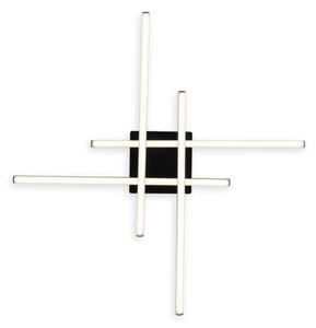 Brilagi - Plafonieră LED STRIPES LED/37W/230V neagră