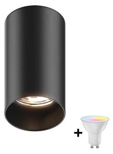 Zuma Line 92680-N - Spot LED RGBW dimmabil TUBA 1xGU10/4,8W/230V negru + telecomandă