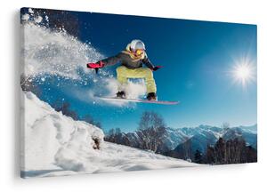 Tablou - Snowboarder (90x60 cm)
