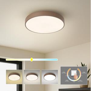 Brilagi - Plafonieră LED POOL LED/36W/230V 3000/4000/6000K 30 cm maro