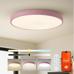 Brilagi-LED Corp de iluminat cu reglare a intensității POOL SMART LED, 128 W, 230 V, 100 cm, Wi-Fi Tuya + telecomandă, roz