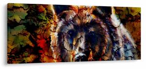 Tablou - Urs,pictură (120x50 cm)