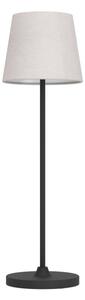 Eglo 75937 - Lampă de birou LED reîncărcabilă cu dimmer LEONERO LED/3,8W/5V 2000mAh neagră/cremă