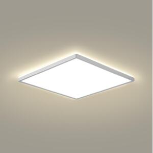 Brilagi - Plafonieră LED pentru baie ULTRA SLIM, 24 W, 230 V, 42x42 cm, argintie, IP54