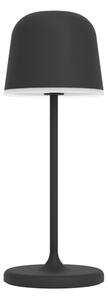Eglo 901877 - Lampă de masă LED MANNERA-S, reglabilă și reîncărcabilă, pentru exterior, LED/1,8W/5V, IP54, neagră