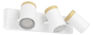 Eglo 300004 - Aplica spot pentru baie CONSUMA, 3x GU10, 3W, 230V, IP44, alb/bej