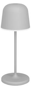 Eglo 901878 - Lampă de masă MANNERA-S pentru exterior, LED reîncărcabilă și dimmabilă, 1,8W/5V, IP54, gri