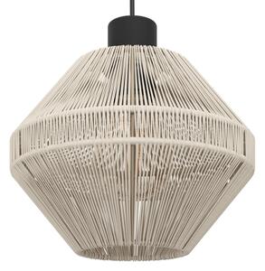 Eglo 44001 - Lustru suspendat cu cablu MIDSUMER, 3xE27/40W/230V, crem