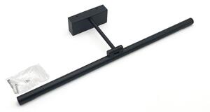 Lampă LED pentru oglindă de baie MIRROR, 8W/230V, 4000K, IP44, 60 cm, negru