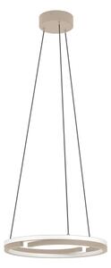 Eglo 901824 - Pendul LED dimabil MEZZOMONTE, 2xLED/20W/230V, bej + telecomandă