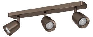 Eglo 901951 - Corp de iluminat tip spot CAMALDOLI, 3x GU10/10W/230V, bronz