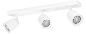Eglo 901947 - Plafonieră CAMALDOLI cu 3 spoturi GU10, 10W, 230V, alb