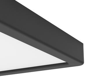 Eglo 901374-LED FUEVA-Z, plafonieră de baie dimabilă LED RGBW, 10,5W/230V, 22x22cm, IP44, negru