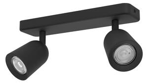 Eglo 901953 - Spot CAMALDOLI 2xGU10/10W/230V negru