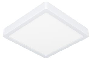 Eglo 901378 - Plafonieră LED RGBW reglabilă cu sticlă fumurie FUEVA-Z LED/10,5W/230V 22x22cm IP44 alb