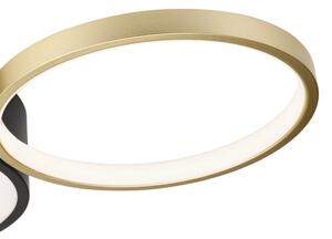 Plafonieră dimabilă ALIZEE LED/30W/230V 3000-6500K negru/auriu