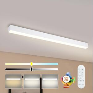 Brilagi - Plafonieră LED cu dimmer SLEEKLINE LED/40W/230V Wi-Fi Tuya albă+telecomandă