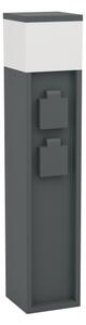 Eglo 901032 - Lampă de exterior cu 2 prize PARK, 1xE27/25W/230V, IP54, antracit