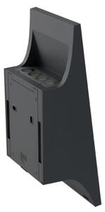 Viking - Aplică solară de perete LED dimabilă, 1,5W, 3,7V, IP65, 4000K, 2000 mAh