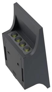 Viking - Aplică solară de perete LED dimabilă, 1,5W, 3,7V, IP65, 4000K, 2000 mAh