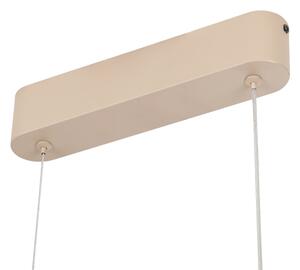 Brilagi-LED Lustră reglabilă pe cablu TWISTER LED/60W/230V 3000-6000K bej+telecomandă