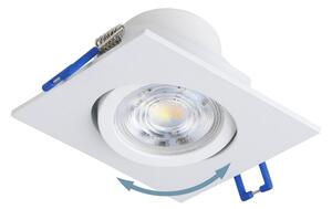 Eglo 902328-SET 3xLED corp de iluminat încastrat pentru tavan SALICETO LED/6,4W/230V 8,8x8,8cm alb