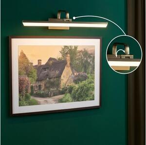 Paulmann 95570 - Lampă LED pentru tablouri RENAN, 11W, 230V, 60 cm, alamă