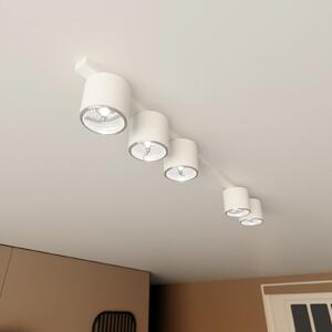EMIBIG LIGHTING Plafonieră Nano, albă, 5 becuri, metal, reglabil, Alb, Camera de zi / sufragerie, Metal, Modern
