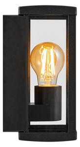 Nordlux Aplică de exterior Luchy, felinar, negru, metal, E27, reglabil, Negru, Metal, Modern, Felinar