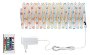 Paulmann 3989 - Bandă LED RGBW dimabilă, 19W, TIP, 10 m, 230V + telecomandă