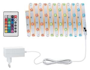 Paulmann 3988 - Bandă LED RGBW, 13 W, dimabilă, TIP, 5 m, 230 V + telecomandă