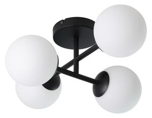 Eglo 902094 - Plafonieră LED aplicată pentru baie CASTROVIDO 4xG9/4,2W/230V IP44 neagră